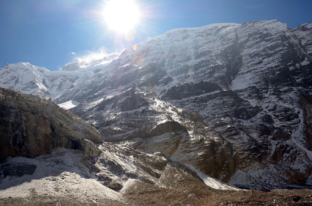 15 Dhaulagiri North Face From Chhonbardan Glacier Near Glacier Camp 4211m Around Dhaulagiri 